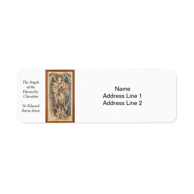 Die Engel der Hierarchie Cherubim, Burne Jones (Vorne)