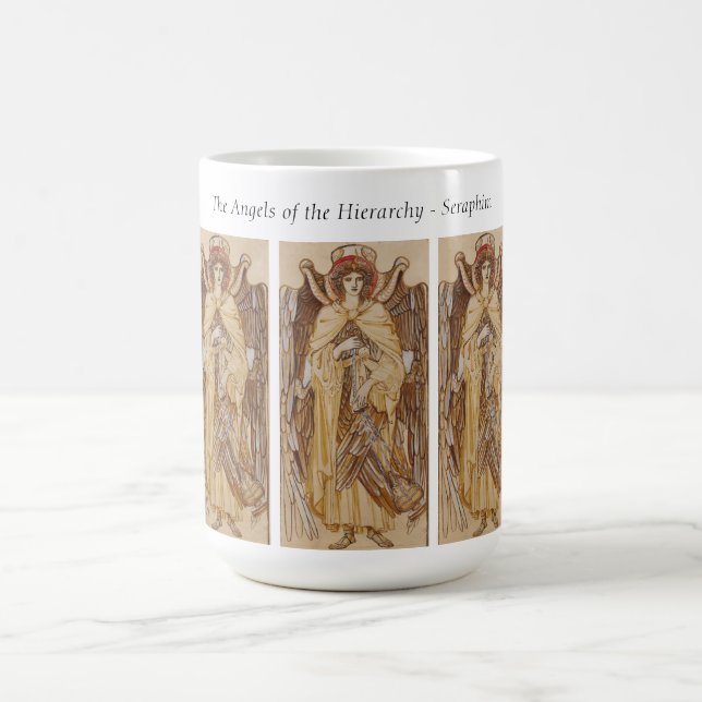 Die Engel der Hierarchie - Seraphim             Kaffeetasse (Mittel)