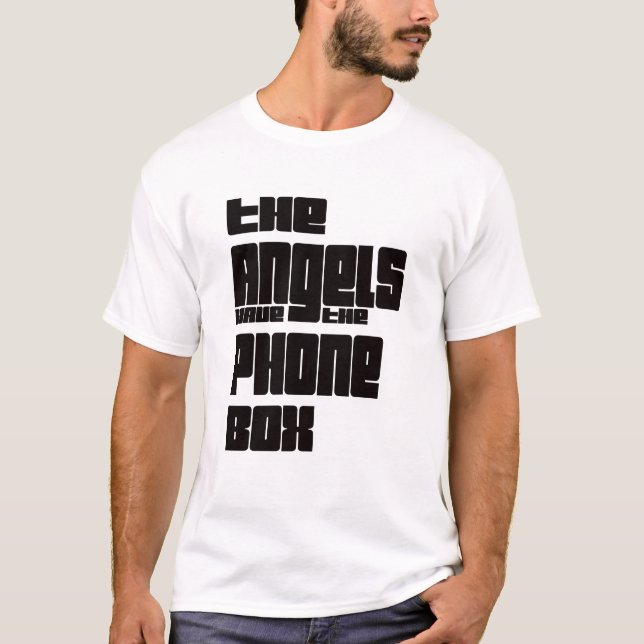 Die Engel tee lustigen Angel haben Phone Box (Vorderseite)
