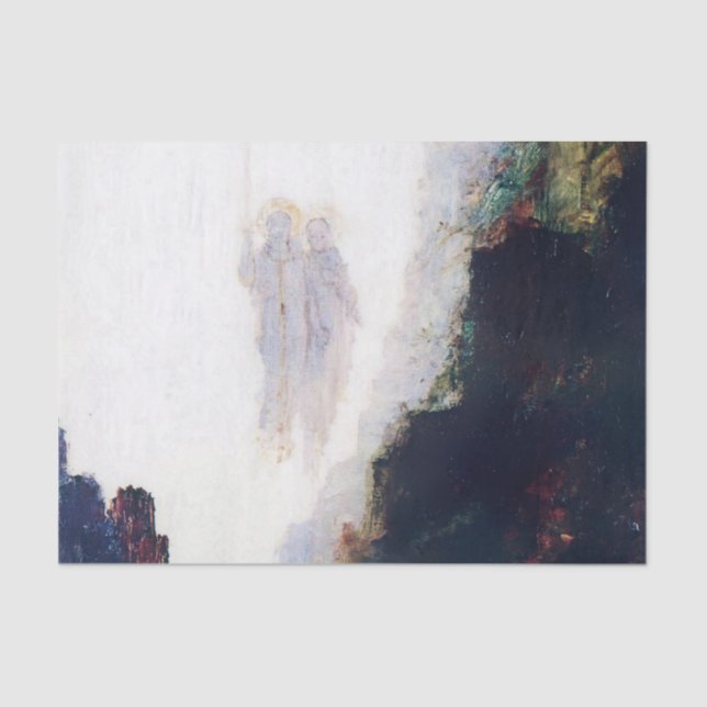 "Die Engel von Sodom" von Gustave Moreau Seidenpapier (Vorderseite)