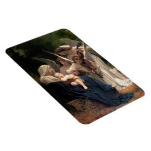 Die Engel von William Adolphe Bouguereau Magnet
