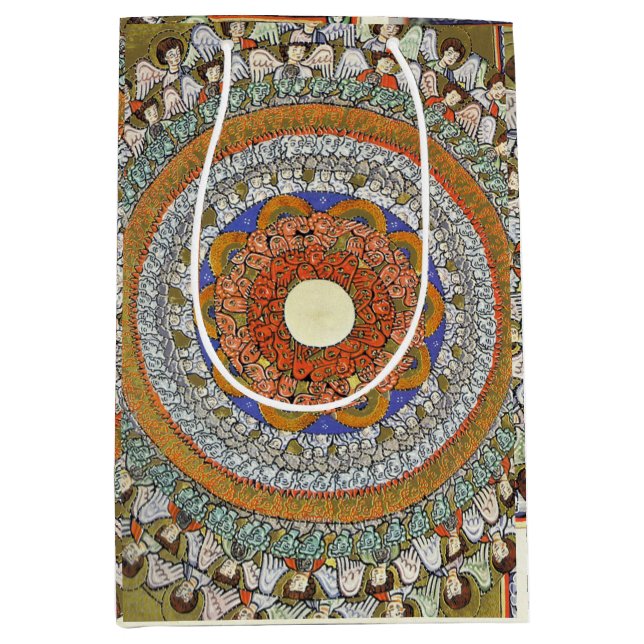 Die Engelchöre (Hildegard von Bingen) Mittlere Geschenktüte (Vorderseite)
