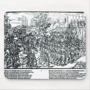 Die englische Armee, die mit Sir Henry Sidney Mousepad