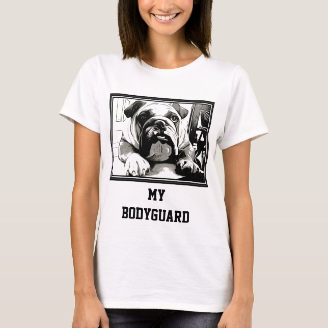 Die "englische Bulldoggen-" Sammlung T-Shirt (Vorderseite)