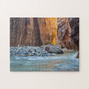 Die Engstelle des Virgin River im Herbst 2 Puzzle