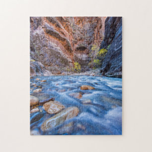 Die Engstelle des Virgin River im Herbst 3 Puzzle