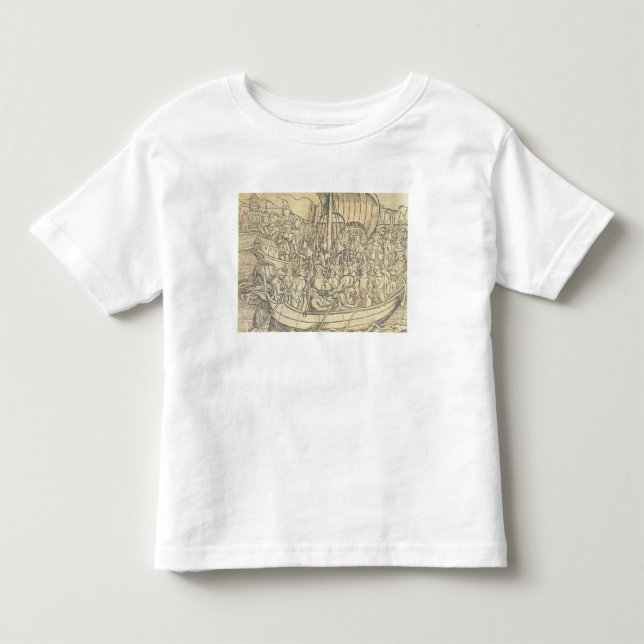 Die Entdeckung der neuen Welt durch Chrisopher Kleinkind T-shirt (Vorderseite)