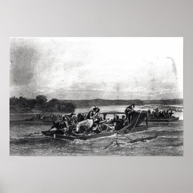 Die Entdeckung des Mississippi von de Soto Poster (Vorne)