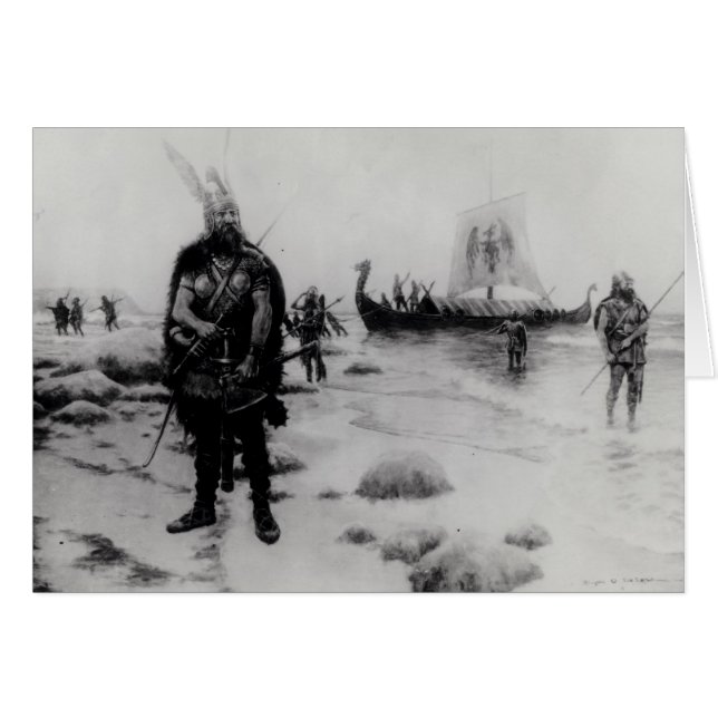 Die Entdeckung von Amerika durch Leif Eriksson (Vorderseite (Horizontal))