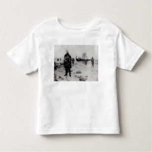 Die Entdeckung von Amerika durch Leif Eriksson Kleinkind T-shirt