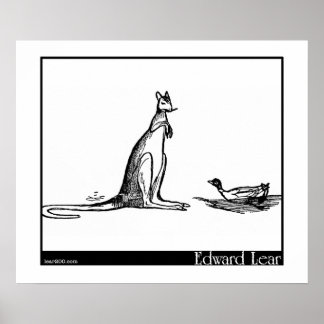 Die Ente und das Känguru Poster