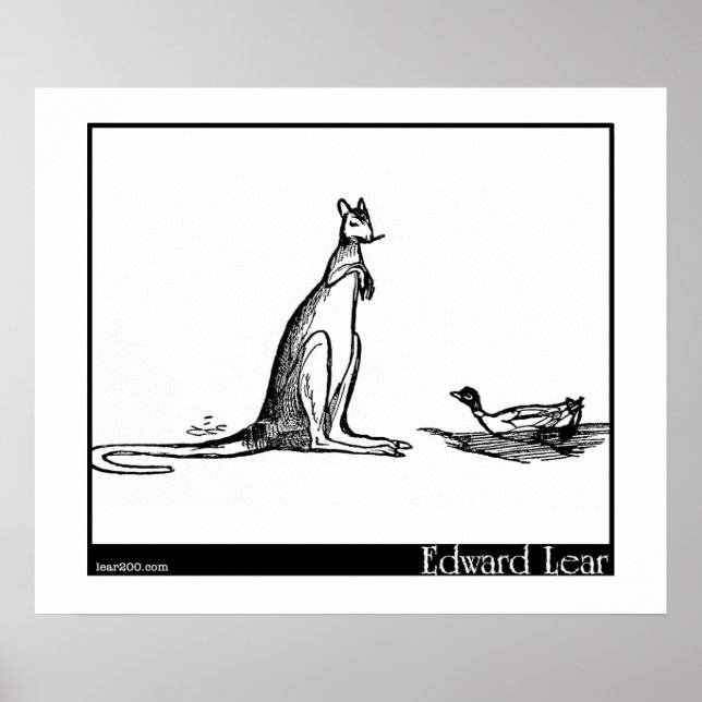 Die Ente und das Känguru Poster (Vorne)
