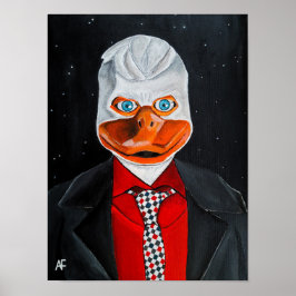 Die Entenmalerei von Alfred Fox Poster