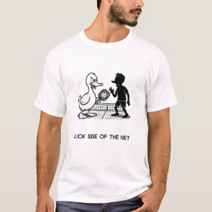 Die Entenseite des Netzes - Entenpickleball T-Shirt