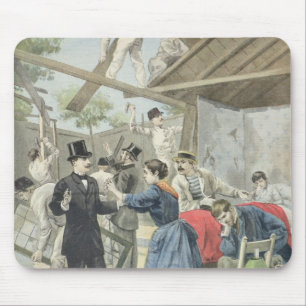 Die Entfernung der Armen von den Elendsvierteln Mousepad