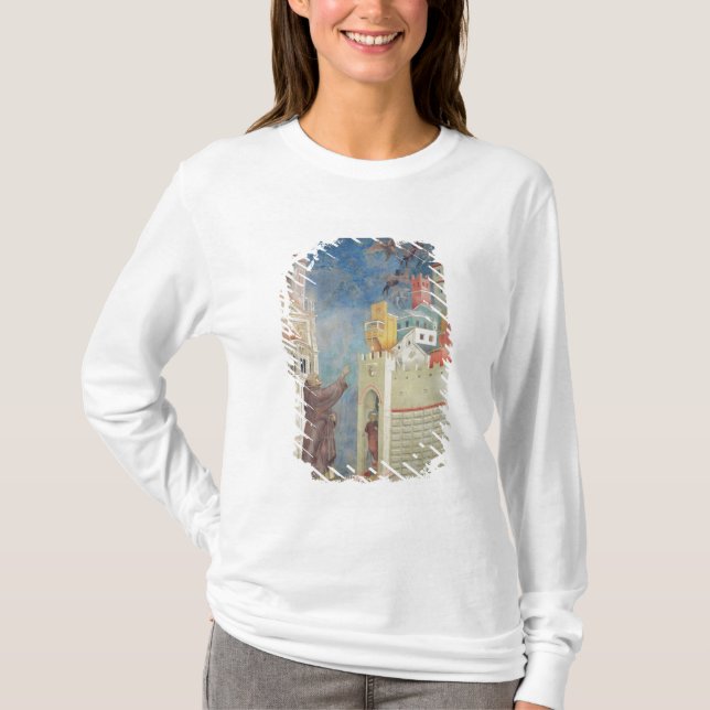 Die Entfernung der Teufel von Arezzo, 1297-99 T-Shirt (Vorderseite)
