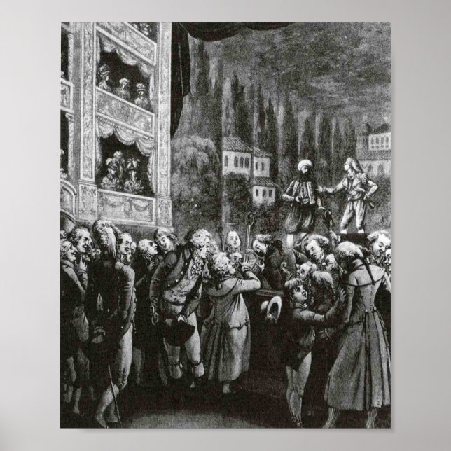 Die Entführung aus dem Serail Oper Amadeus Mozart Poster (Vorne)