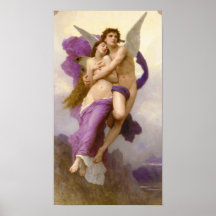 Die Entführung von Psyche - William Bouguereau