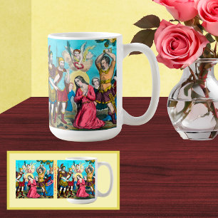 Die Enthauptung der hl. Philomena Kaffeetasse