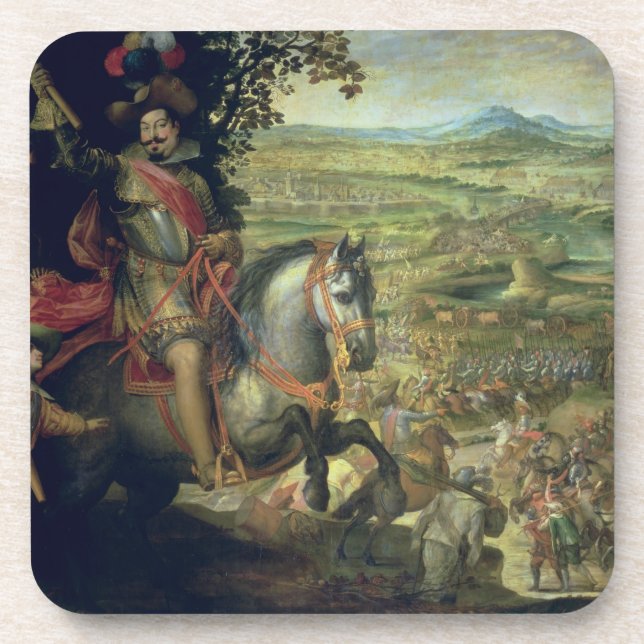 Die Entlastung von Constance, 1633 Untersetzer (Vorderseite)