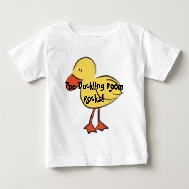 Die Entlein-Raum-Felsen! Baby T-shirt (Vorderseite)