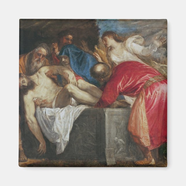 Die Entombierung Christi, 1559 Magnet (Vorne)