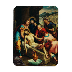 Die Entombierung von Juan Rodríguez Juarez Magnet