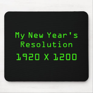 Die Entschließung meines Neujahrs - 1920 X 1200 Mousepad