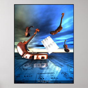 DIE ENTSPANNUNG DER MUSIK POSTER