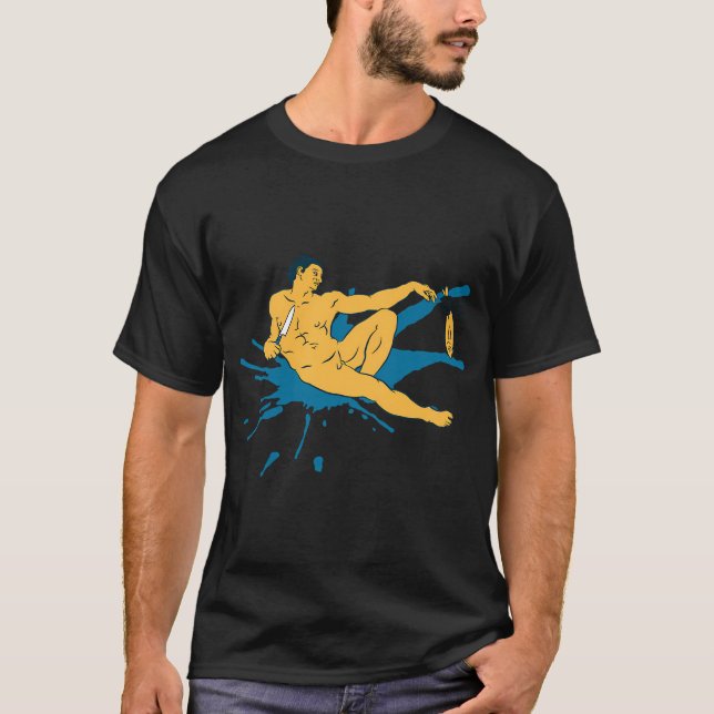Die Entstehung des Ceviche T-Shirt (Vorderseite)