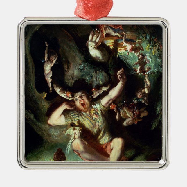 Die Enttäuschung der Unterseite Ornament Aus Metall (Vorne)