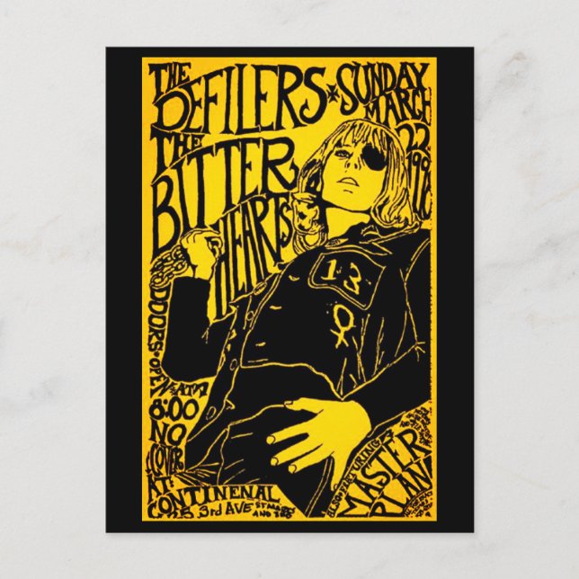 Die Entweihten auf kontinentaler Ebene Postkarte (Vorderseite)