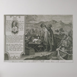 Die Entwicklung des Astrolabiums des Mariners Poster
