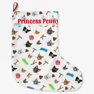 Die Epic Cat Heads Collection Großer Weihnachtsstrumpf