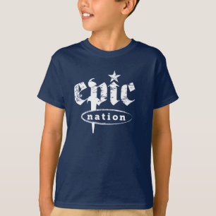 "Die epische Nations-" ursprüngliches Logo scherz T-Shirt