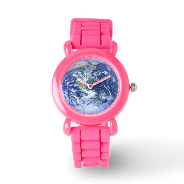 Die Erde Armbanduhr (Vorderseite)