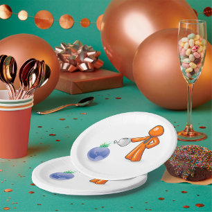 Die Erde bewässern Pappteller