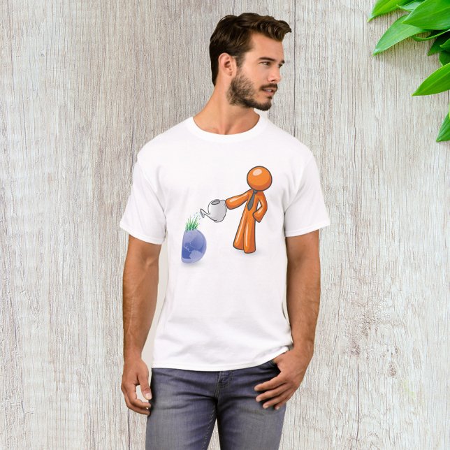Die Erde bewässern T-Shirt (Von Creator hochgeladen)