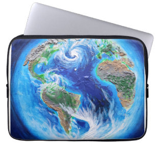 Die Erde, der blaue Planet Laptopschutzhülle