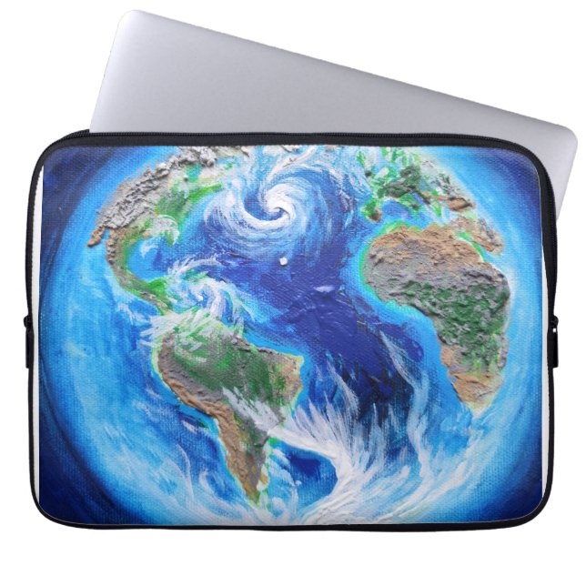 Die Erde, der blaue Planet Laptopschutzhülle (Vorderseite)