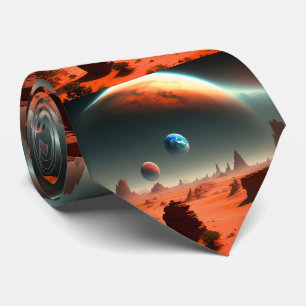 Die Erde, die Mars rufen, Neck Tie Krawatte