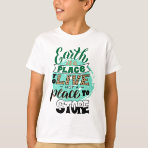 Die Erde ist ein Ort, an dem man nicht lagern kann T-Shirt