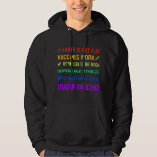Die Erde ist nicht flach, Impfstoffe wirken, lusti Hoodie
