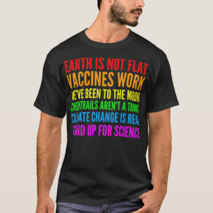 Die Erde ist nicht flachStehe für den Lehrer d T-Shirt