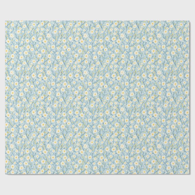 Die Erde lacht in Blume Geschenkpapier (Flach)
