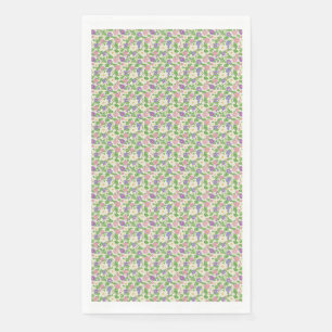 Die Erde lacht in Blume Serviette