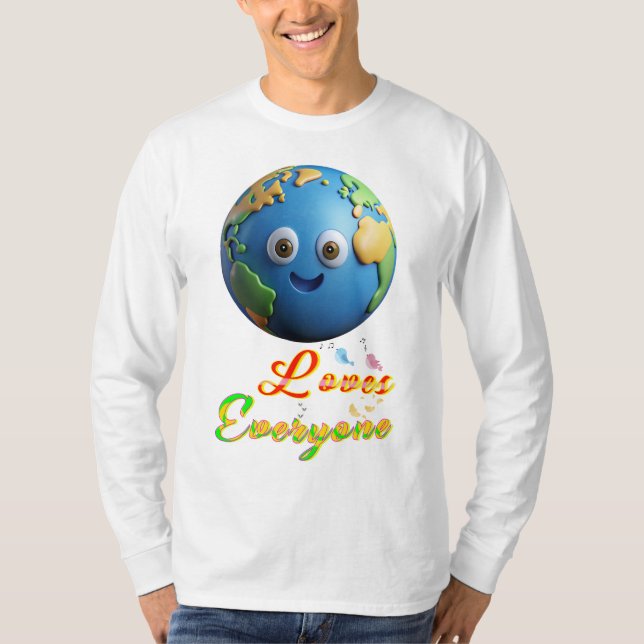 Die Erde liebt jeden T-Shirt (Vorderseite)
