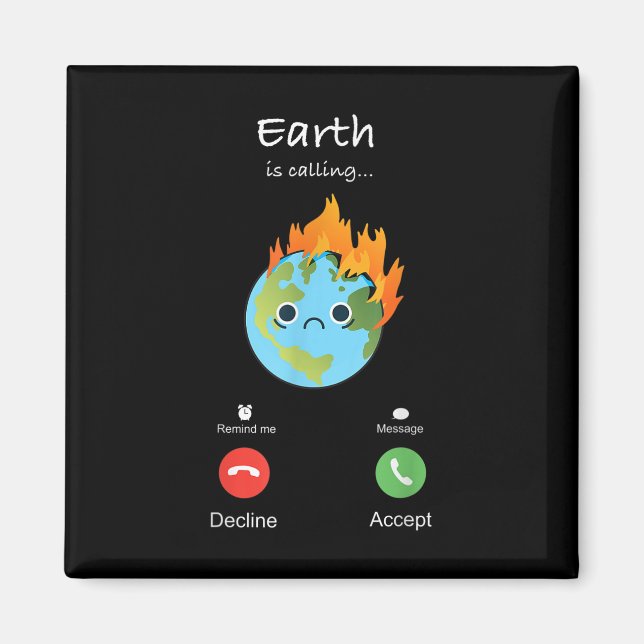 Die Erde nennt den Klimawandel als Klimaschutz Magnet (Vorne)