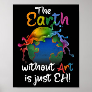 Die Erde ohne Kunst ist nur die Kunst des ganzen P Poster