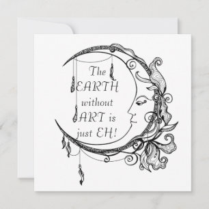 Die Erde ohne Kunst ist nur EH Inspiration Zitat